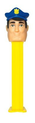 Pez Candy Dispenser Heroes Series Police Officer