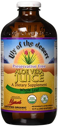 Lily Of The Desert PF Whole Leaf Aloe Vera Juice  32 Fluid Ounce