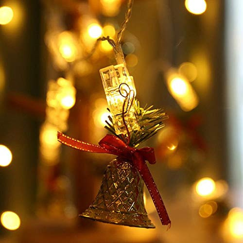 30 Photo Clips String Lights Battery Operated Fairy String Lights with Clips Warm White for Hanging Pictures Cards on Bedroom Wall Patio Halloween Th 30 Photo Clips String Lights Battery Operated Fairy String Lights with Clips Warm White for Hanging Pictures Cards on Bedroom Wall Patio Halloween Th