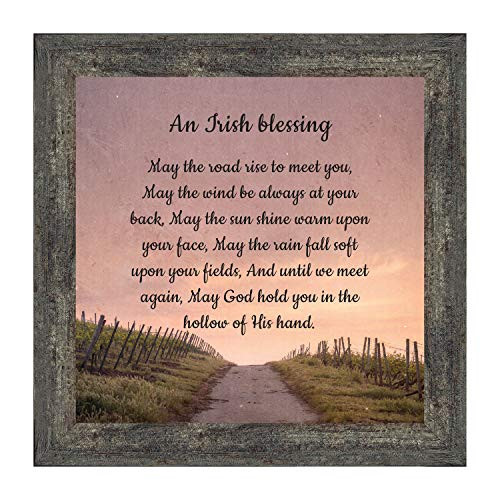 Irish Blessing Wall Decor May The Road Rise Up to Meet You Celtic Decor Home Blessing Sign Irish Gifts for Women- Irish Wall Decor House Warming P Irish Blessing Wall Decor May The Road Rise Up to Meet You Celtic Decor Home Blessing Sign Irish Gifts for Women- Irish Wall Decor House Warming P