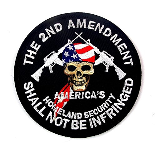 2nd Amendment Americas Homeland Security Embroidered Patch Iron Sew BSPM0974