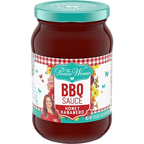 Pioneer Woman Sweet Hot Honey Habanero BBQ Sauce -18-5 fl oz Jar-