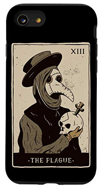iPhone SE -2020- - 7 - 8 Plague Doctor Mask Tarot Card Occult Cell Phone Case Gift Case iPhone SE -2020- - 7 - 8 Plague Doctor Mask Tarot Card Occult Cell Phone Case Gift Case