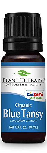 Plant Therapy Blue Tansy Organic Essential Oil 100 Pure  Undiluted  Natural Aromatherapy  Therapeutic Grade 10 mL -1-3 oz-