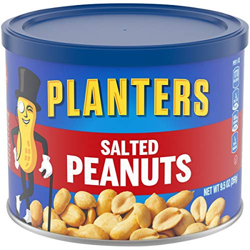 Planters Salted Peanuts -9-5 oz Jars Pack of 6- Planters Salted Peanuts -9-5 oz Jars Pack of 6-