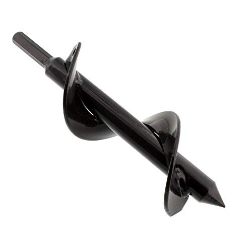 7Penn Garden Plant Flower Bulb Auger 2in x 7in Rapid Planter Post or Umbrella Hole Digger for 3-8in Hex Drive Drill 7Penn Garden Plant Flower Bulb Auger 2in x 7in Rapid Planter Post or Umbrella Hole Digger for 3-8in Hex Drive Drill