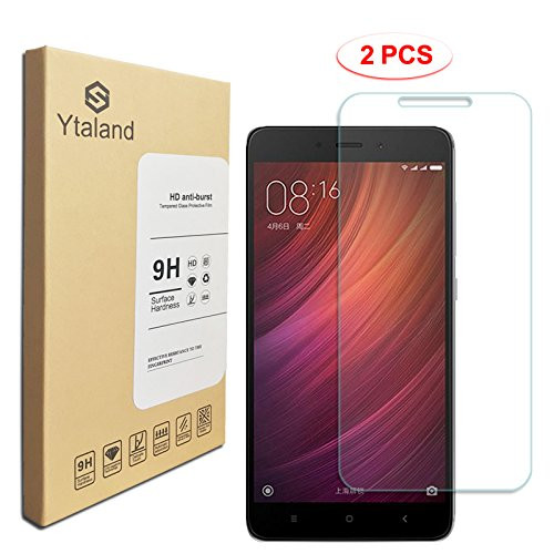 -2 Pack- Xiaomi Redmi Note 4 Screen Protector 5-5 Inch  Tempered Glass Anti-Fingerprints Thin 9H Screen Hardness Screen Protector for Xiaomi Redmi Not