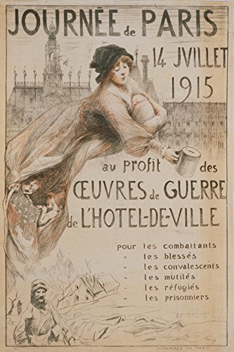 Posterazzi 1915 Journ-e de Paris Poster Print by G- Picard  -18 x 24-