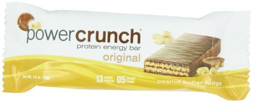 Power Crunch Protein Energy  Peanut Butter Fudge Butter Fudge  1-4-Ounce Bars -Pack of 2 -12 ct ea--