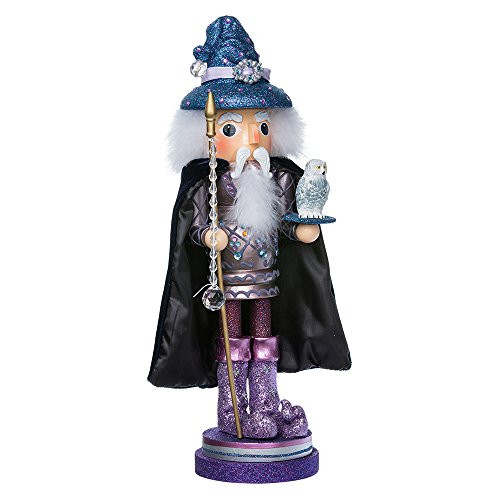 Kurt Adler 18-Inch Wooden Hollywood Wizard Nutcracker
