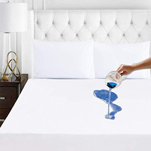 Hokly Mattress Protector Premium 100 Waterproof Cal King Size Breathable Dust Proof Cotton Mattress Pad Cover Vinyl Free Cal King Hokly Mattress Protector Premium 100 Waterproof Cal King Size Breathable Dust Proof Cotton Mattress Pad Cover Vinyl Free Cal King