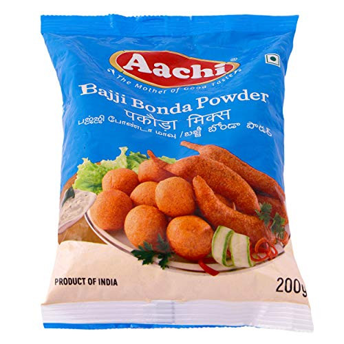 Aachi Bajji Bonda Powder 7 Oz 200 Gm Aachi Bajji Bonda Powder 7 Oz 200 Gm