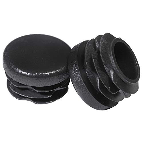 Prescott Plastics 1 Inch Round Plastic Plug  Pipe Tubing End Cap  Durable Chair Glide -4-