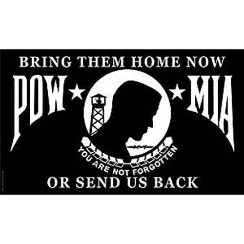 EE POW MIA Vietnam Bring Them Home or Send Us Back Flag -3 feet x 5 feet-
