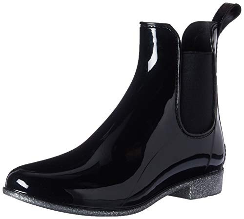 NINE WEST Womens Creamsicle Synthetic Ankle Boot  Black  6