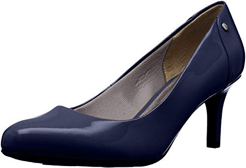 LifeStride Womens Lively Dress Pump  lux Navy  9 W US