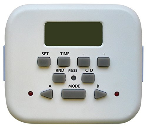 Westek TE23WHB Indoor Digital Timer with Separately Controllable Outlets