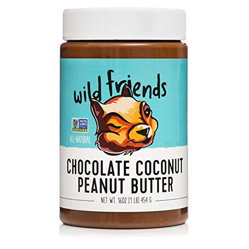 Wild Friends Foods Chocolate Coconut Peanut Butter  16 oz Jar
