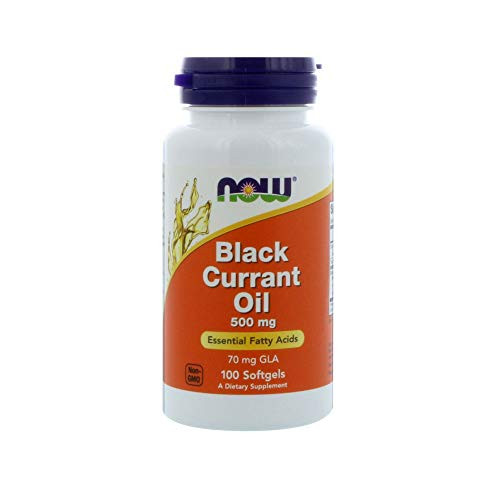 NOW Supplements Black Currant Oil 500 mg with 70mg of GLA -Gamma-Linolenic Acid- 100 Softgels NOW Supplements Black Currant Oil 500 mg with 70mg of GLA -Gamma-Linolenic Acid- 100 Softgels