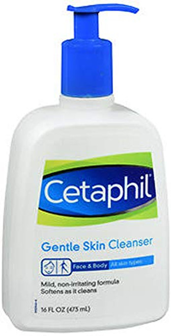 Cetaphil Gentle Skin Cleanser for All Skin Types 16 Fl Oz -Pack of 3- Cetaphil Gentle Skin Cleanser for All Skin Types 16 Fl Oz -Pack of 3-