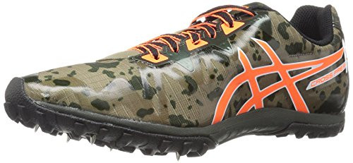 ASICS Mens Freak 2 Cross-Country Running Shoe  Dusky Green-Hot Orange-Duffel Bag  9 M US