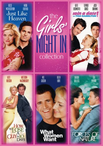 Girls Night In Collection -Just Like Heaven - Win a Date with Tad Hamilton - How to Lose a Guy in 10 Days -  What Women Want - Forces of Nature-