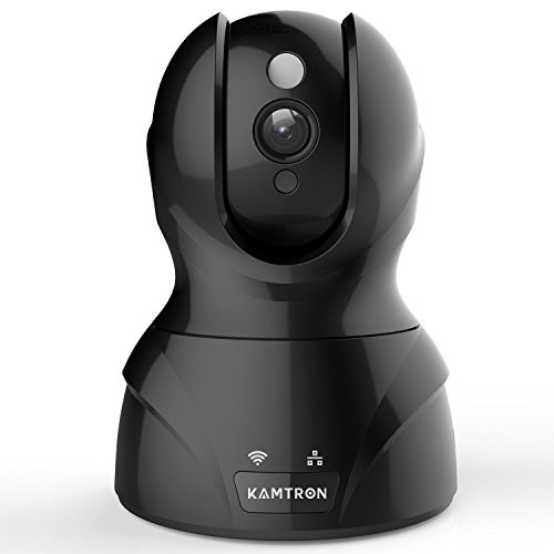 Wireless Security Camera with Two-way Audio - KAMTRON 1080P HD WiFi Security Surveillance IP Camera Home Baby Monitor with Motion Detection Night Vision, Black Wireless Security Camera with Two-way Audio - KAMTRON 1080P HD WiFi Security Surveillance IP Camera Home Baby Monitor with Motion Detection Night Vision, Black