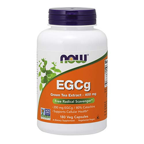 NOW Supplements EGCg Green Tea Extract 400 mg Free Radical Scavenger* 180 Veg Capsules NOW Supplements EGCg Green Tea Extract 400 mg Free Radical Scavenger* 180 Veg Capsules