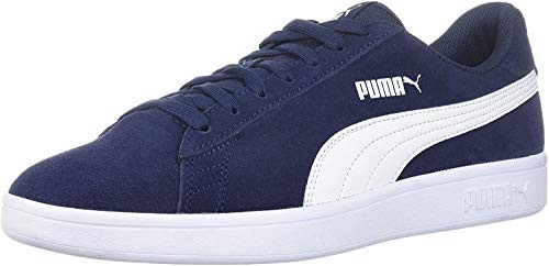 PUMA Mens Smash 2 Sneaker  Peacoat-white  5 M US