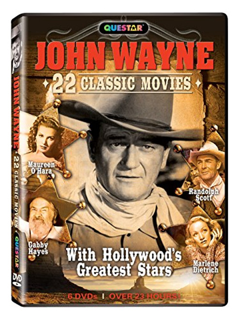 John Wayne - 22 Classic Movies 6 pk- John Wayne - 22 Classic Movies 6 pk-
