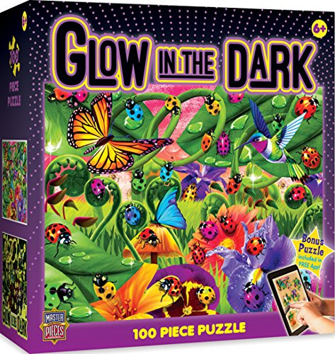 MasterPieces Glow in the Dark Ladybugs - 100 Piece Kids Puzzle
