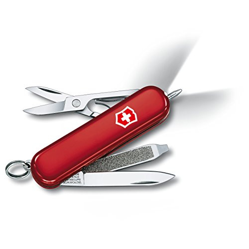 Victorinox Swiss Army Signature Lite Pocket Knife  Red
