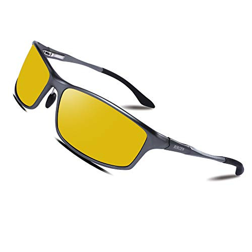 Bircen Night Driving Glasses Anti Glare Polarized - HD Night Vision Glasses for Driving Rainy Safely Sports Glasses Bircen Night Driving Glasses Anti Glare Polarized - HD Night Vision Glasses for Driving Rainy Safely Sports Glasses