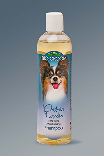 BIO-GROOM Protein Lanolin Tearless Dog Shampoo 51 Concentrate -12 oz--