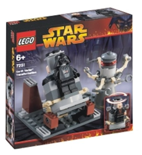 7251 transformation to LEGO Star Wars Darth Vader (japan import)