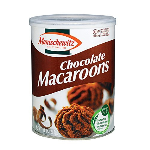 Manischewitz Chocolate Nut Brownie Macaroons  Kosher For Passover  10 Oz -Single-