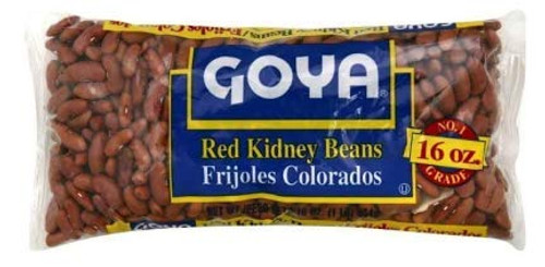 Goya Dry Red Kidney Beans - 16 oz- bag - 3 bags 48 oz total-