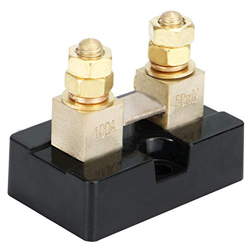 CG 100A 50mV Ampere Electrical Digital DC Current Shunt Resistor for amp Panel Ammeter Current Measurement Tester Gauge