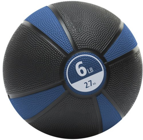 Merrithew Medicine Ball (Blue and Black), 6 lbs/2.7 kg Merrithew Medicine Ball (Blue and Black), 6 lbs/2.7 kg