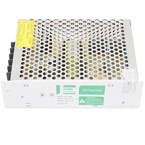 LEDMY 100W DC24V Not Waterproof Power Adapter Constant Voltage Power Supply Transformer for LED Strip Light,Panel Light (100W)