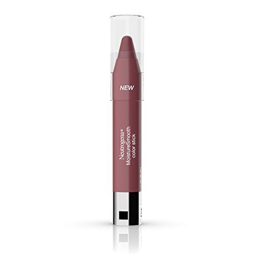 Neutrogena MoistureSmooth Color Stick for Lips  Moisturizing and Conditioning Lipstick with a Balm-Like Formula  Nourishing Shea Butter and Fruit Extr