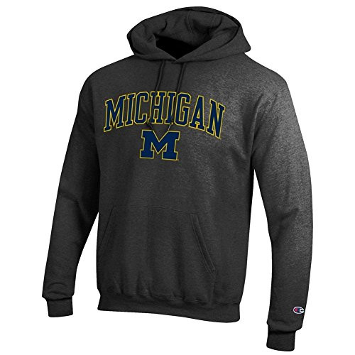 Elite Fan Shop Michigan Wolverines Hoodie Sweatshirt Varsity Charcoal - X-Large Elite Fan Shop Michigan Wolverines Hoodie Sweatshirt Varsity Charcoal - X-Large