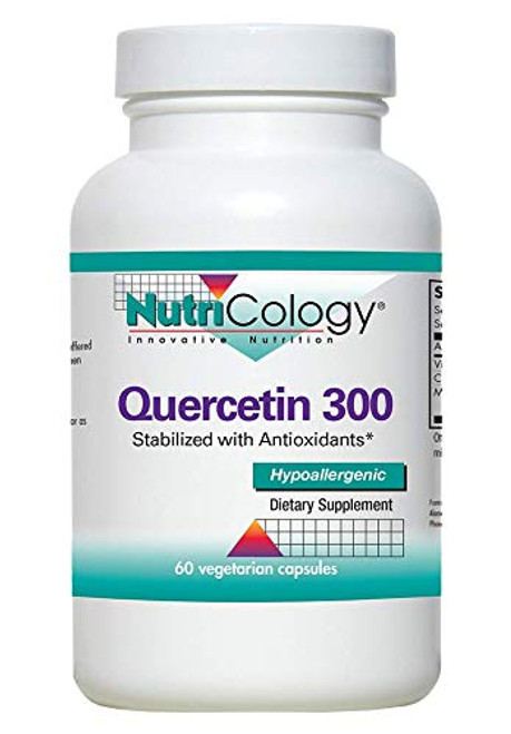 NutriCology Quercetin 300 60 Vegetarian Capsules NutriCology Quercetin 300 60 Vegetarian Capsules