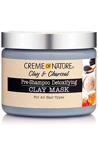 Creme of Nature Clay and Charcoal Creme Of Nature Clay and Charcoal Pre-shampoo Detoxifying Clay Mask  11-5 Ounce