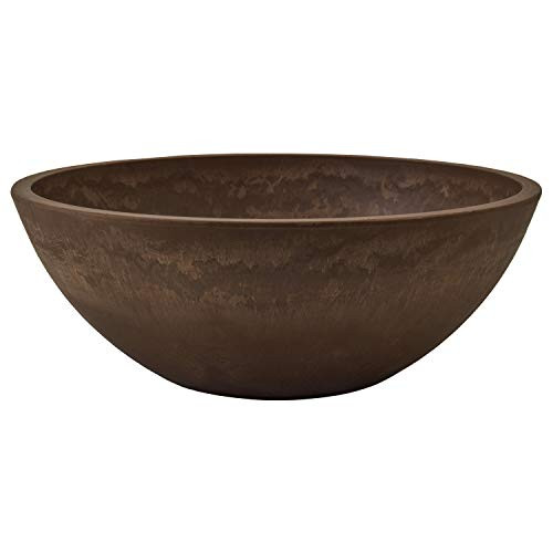 Arcadia Garden Products PSW M20C Garden Bowl  8  Chocolate