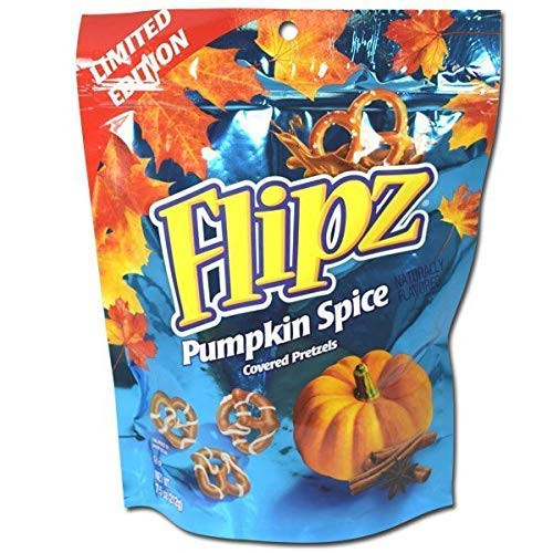 Flipz Pumpkin Spice Covered Pretzels  7-5 OZ