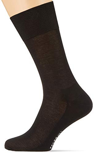 Falke Mens No- 9 Pure Fil D´Ecosse M SO  Black -Black 3000-  US 6-5-7-5 -EU 39-40 ? UK 5-5-6-5-