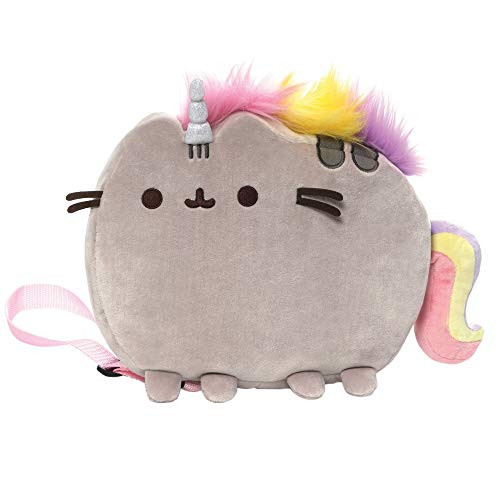 GUND Pusheen Pusheenicorn Plush Backpack  13  Multicolor