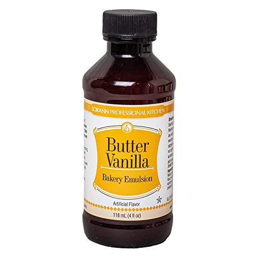 LorAnn Butter Vanilla Bakery Emulsion  4 ounce bottle