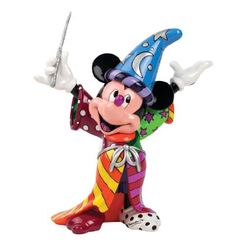 Enesco Disney by Britto Sorcerer Mickey Stone Resin Figurine